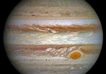 Aurora di Planet Jupiter