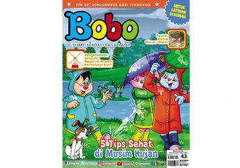 Majalah Bobo Edisi 43 (Terbit 1 Februari 2018)