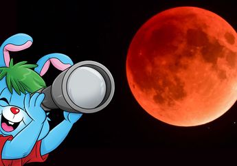 Penampakan Gerhana Bulan Super Blue Blood Moon dari Beberapa Daerah
