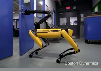 SpotMini, Robot Kecil yang Pandai Membuka Pintu
