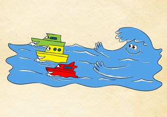 Kenapa Air Laut Asin dan Air Sungai Tidak Asin?