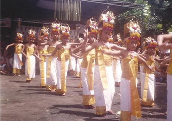 Rejang, Tari Bali Pengiring Upacara Keagamaan