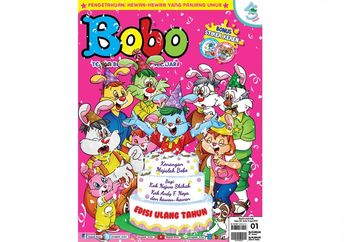 Majalah Bobo Edisi 01 (Terbit 12 April 2018)