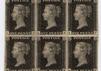 Penny Black, Prangko Pertama di Dunia yang Dirilis Tepat 178 Tahun yang Lalu