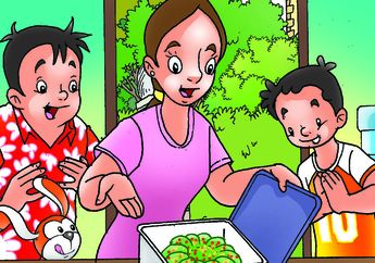 Paman Kikuk, Husin, dan Asta: Puding Pedas