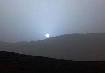 Langit Senja di Planet Mars