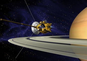 Cassini Sampai di Saturnus, Setelah 20 Tahun Terbang Tanp Henti