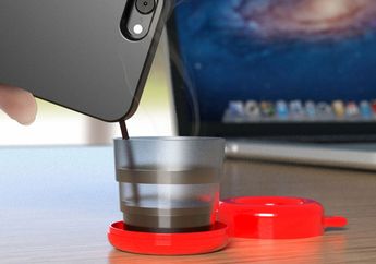 Mokase, Case Telepon yang Bisa Membuat Kopi