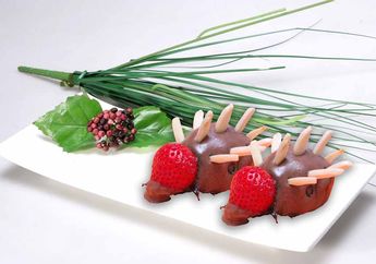 Permen Cokelat Landak Berduri