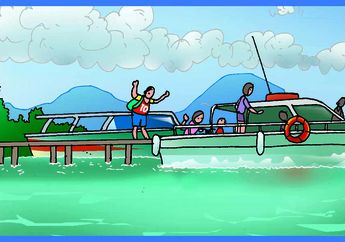 Paman Kikuk, Husin, dan Asta: Yuk, Snorkeling!