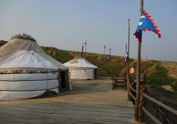 Hotel Kemah di Taman Nasional Gorkhi Terelj Mongolia
