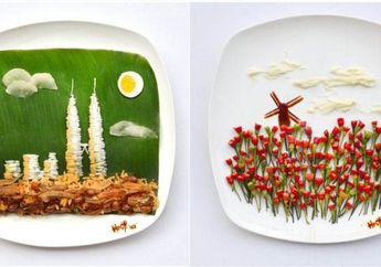 Arsitek Ini Menciptakan Lukisan Cantik dari Makanan!