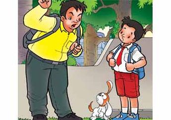 Paman Kikuk, Husin dan Asta: Naik Kereta Listrik
