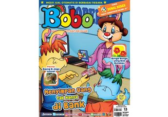Majalah Bobo Edisi Terbaru 13 (Terbit 6 Juli 2017)