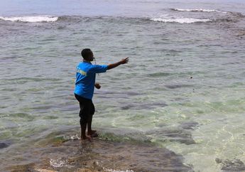 Tradisi Unik Memberi Makan Ikan di Lautan Lepas Pantai Bakaro