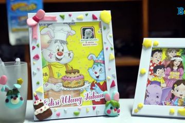 Suka Bermain Clay Kita Buat Hiasan Bingkai Dari Clay Tepung Yuk Bobo