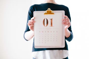 Nama-nama bulan di kalender masehi dalam bahasa Inggris.
