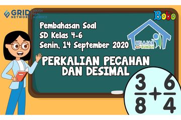 Perkalian Pecahan Dan Desimal Kerjakan Latihan Soal Di Video Ini Semua Halaman Bobo