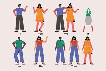 Penggunaan Subject I, You, They, We, He, She, dan It dalam Bahasa Inggris