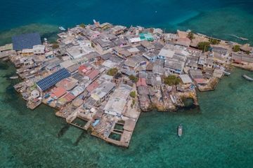 Pulau Terpadat di Dunia Ini Luasnya Hanya 2 Kali Lapangan Bola, di Mana, ya?