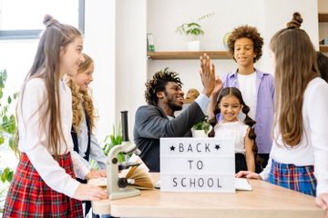 Guru adalah orang tua kita di dalam sekolah.