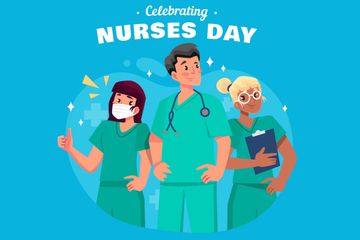 Pada tanggal 12 Mei, kita memperingati Hari Perawat Internasional.
