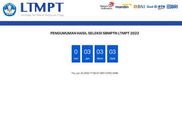 Hasil SBMPTN 2022 Bisa Dilihat Mulai Pukul 15.00 WIB, Tinggal Klik Salah Satu Link Pengumuman Ini dan Begini Contoh Tampilan yang Lulus dan Tidak Lulus
