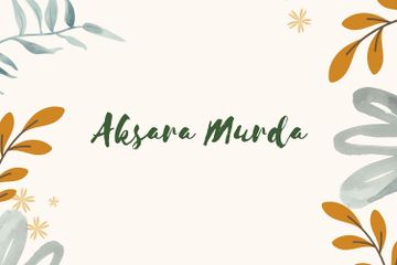 Aksara murda disebut sebagai huruf kapital dalam aturan penulisan aksara Jawa.