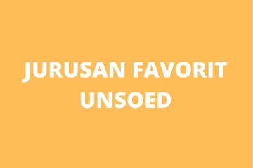 Jurusan favorit di Unsoed berasal dari beragam fakultas.