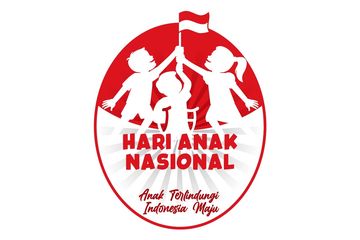 Ada contoh dialog yang membicarakan tentang Hari Anak Nasional atau dalam bahasa Inggris disebut National Children's Day.