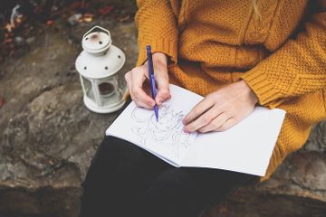 Contoh Karya Seni Rupa Dua Dimensi