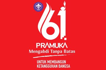 Ada beberapa link twibbon peringatan Hari Pramuka ke-61 tahun 2022 yang bertemakan 'Mengabdi Tanpa Batas untuk Membangun Ketangguhan Bangsa'.