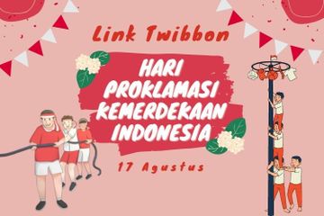 Link Twibbon Hari Proklamasi Kemerdekaan Indonesia 17 Agustus