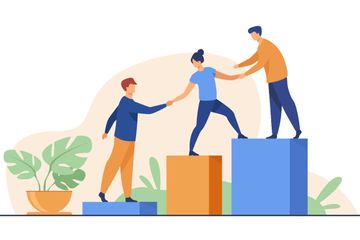 Mendukung orang lain dalam bahasa Inggris disebut dengan express support to other people.