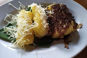 Cara Membuat Singkong Goreng Keju Cokelat