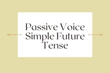 Passive voice pada simple future tense ditandai dengan adanya will + be + verb 3.