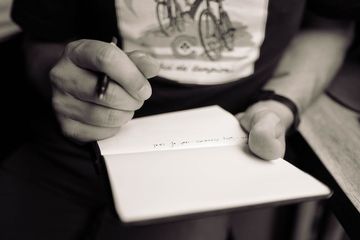 Terdapat soal lirik lagu pada buku Bahasa Inggris kelas XI edisi revisi 2017 Chapter 7 halaman 96, materi 'Meaning Through Music'.