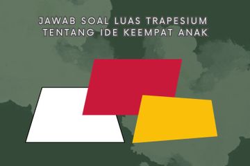Trapesium merupakan salah satu bentuk bangun datar.