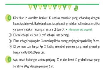 Kuantitatif dapat dihitung dengan menggunakan perbandingan.