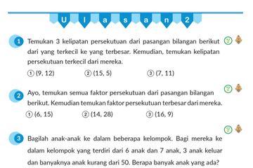 Pecahan termasuk salah satu materi dalam ilmu matematika.