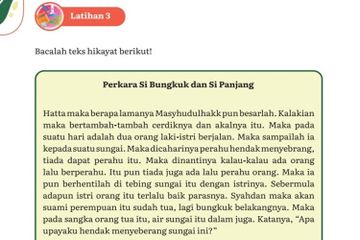 Jawab Soal Latihan 3 Menyimak Teks Hikayat, Materi Bahasa Indonesia Kelas XII Kurikulum Merdeka