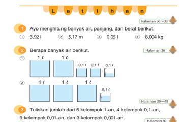 Soal tentang bilangan desimal.