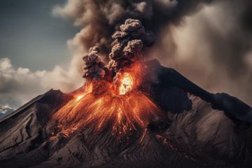 Kenapa Muncul Kilatan Petir saat Gunung Api Meletus?
