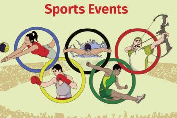 (tangkapan layar)Soal Chapter Review terdapat pada Chapter 2: Sports Events buku Bahasa Inggris: Work in Progress halaman 44.