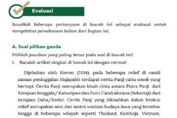 Jawab Soal Pilihan Ganda dan Esai Evaluasi, Sejarah Kelas X