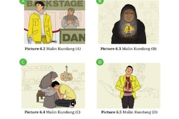 (tangkapan layar) Dalam pembahasan soal ini kita akan belajar tentang teks listening yang menceritakan Malin Kundang.