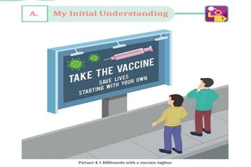(tangkapan layar) Soal  'A. My Initial Understanding' pada 'Unit 4: Analytical Exposition Text' terdiri atas tiga pertanyaan.