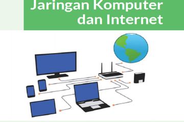 (tangkapan layar) Terdapat soal  Uji Kompetensi Pilihan Ganda pada Bab 5: Jaringan Komputer dan Internet di halaman 105-106.