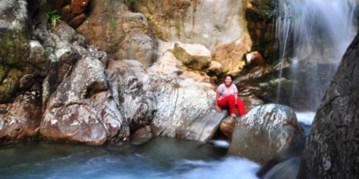 Curug Barong di Bogor.