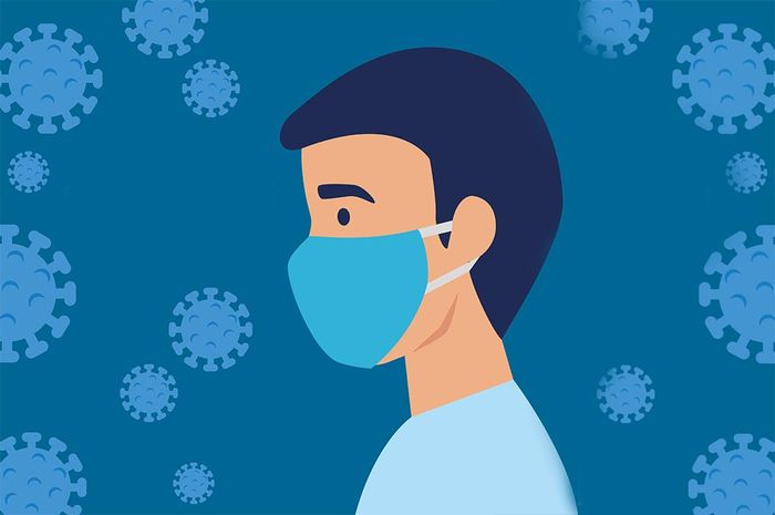 Memakai masker bisa cegah penularan virus